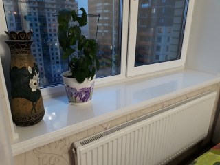 подоконник из кварца
