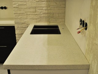 SmartQuartz White Sand столешница