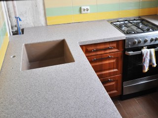 искусственный акриловый камень Tristone ST-105 Rosewood