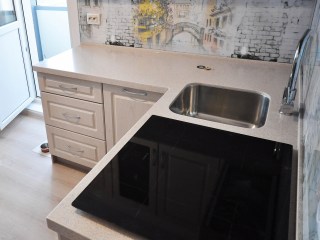 Столешница с интегрированной мойкой