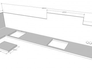 схема столешницы