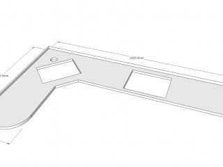схема столешницы