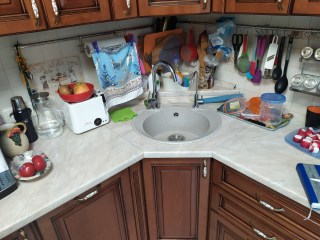 старая столешница из ДСП