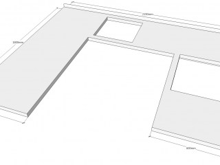 схема столешницы